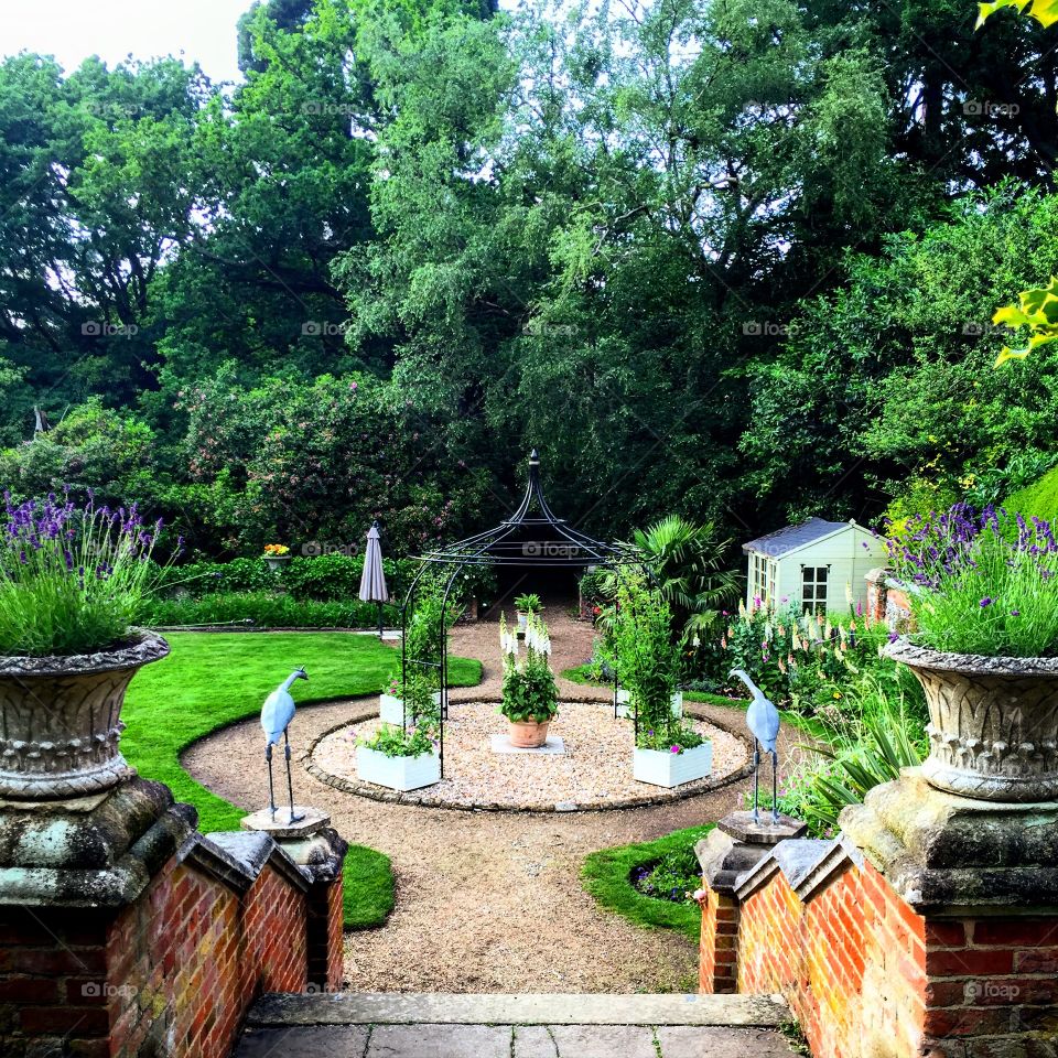 A very British garden