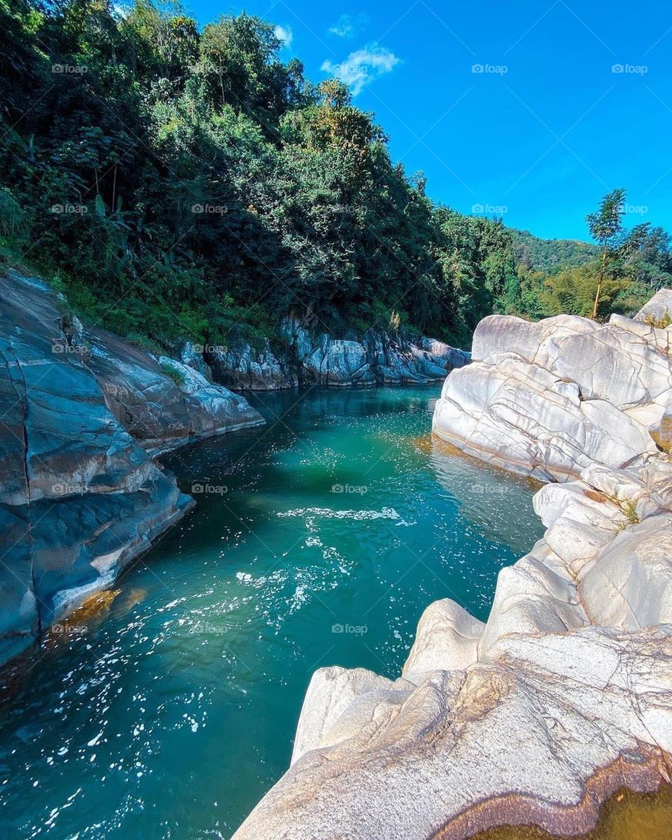 Hidden In-between The Rocks 