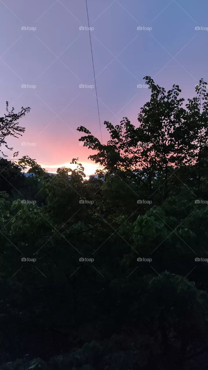 beautiful sunset