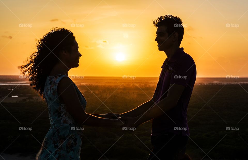 Love in Sunset