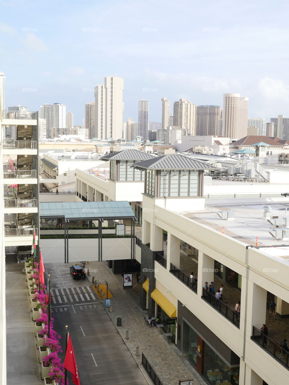 Urban Hawaii Honolulu Waikiki view 