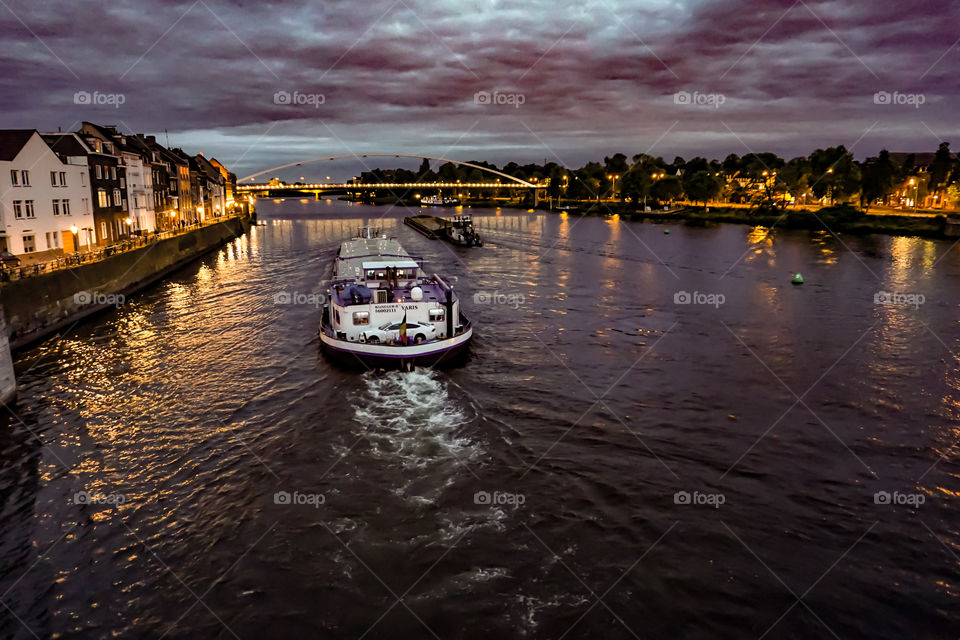 Maastricht Meuse River