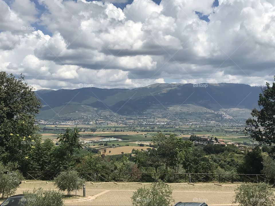 Countryside in Umbria 