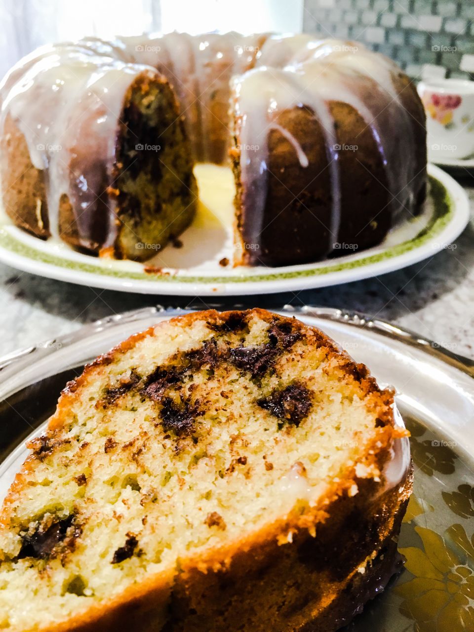 Chocolate chip cake