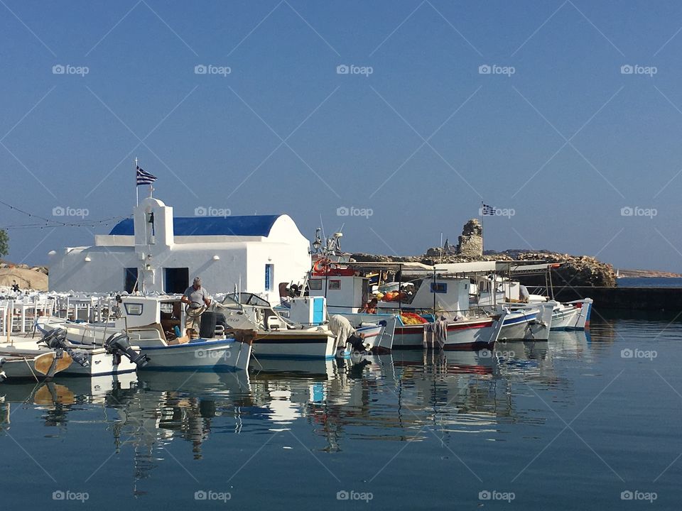 Paros Fishing Village