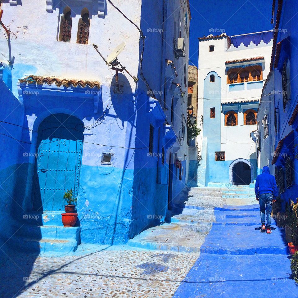 Chefchaouene, Morocco. 

Follow me on Instagram @ShotsBySahil for more! 