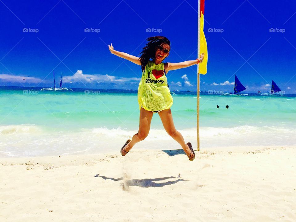 I love Boracay. Jumpshot