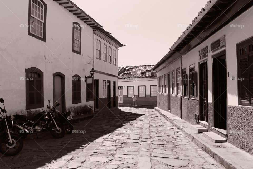 Alleys of an ancient city