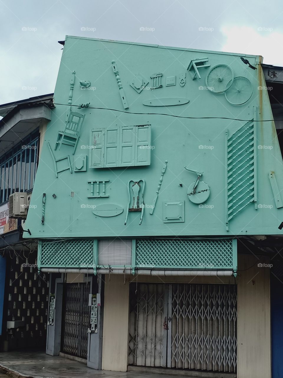 Everything is on the wall