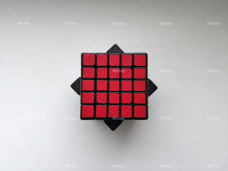 Geometry figure rubik's cube