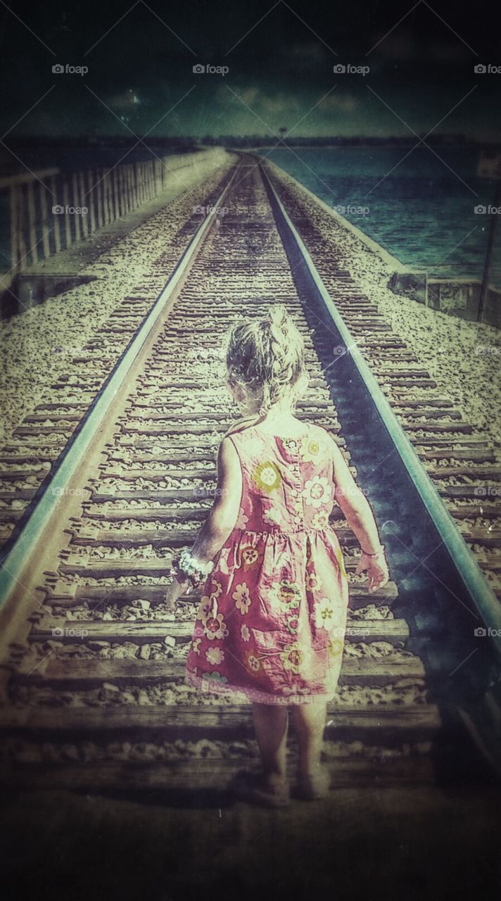 beauty on the railroad