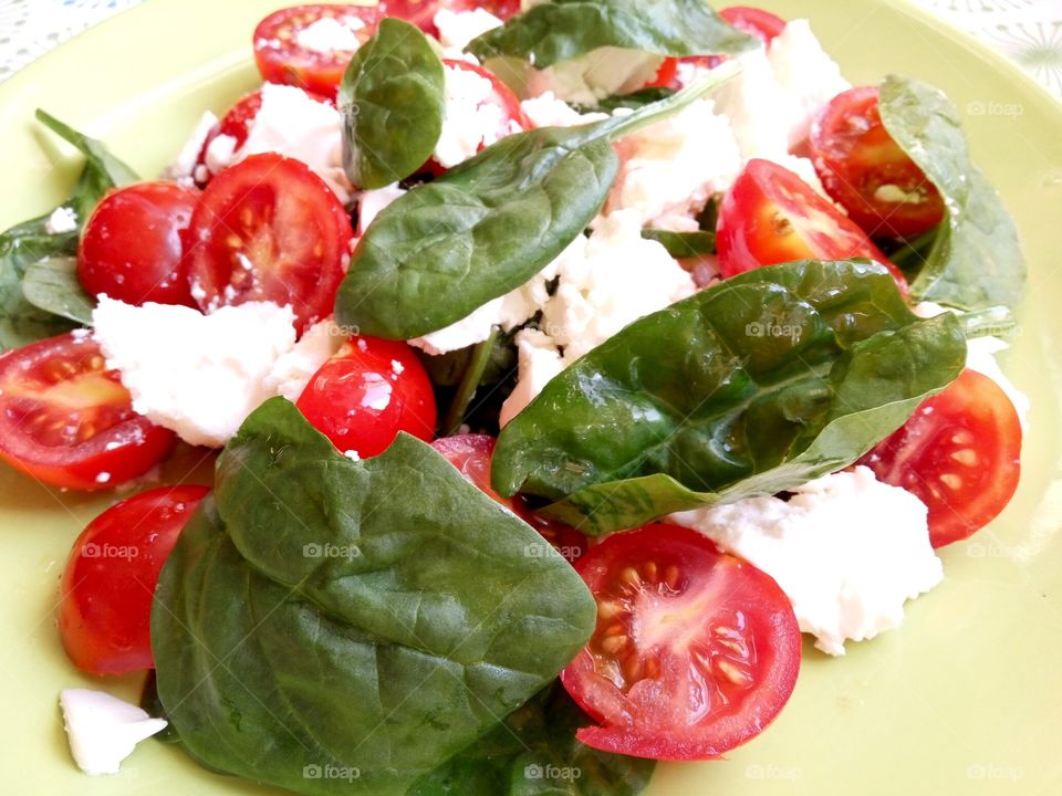 Food, Salad, Vegetable, Leaf, Basil