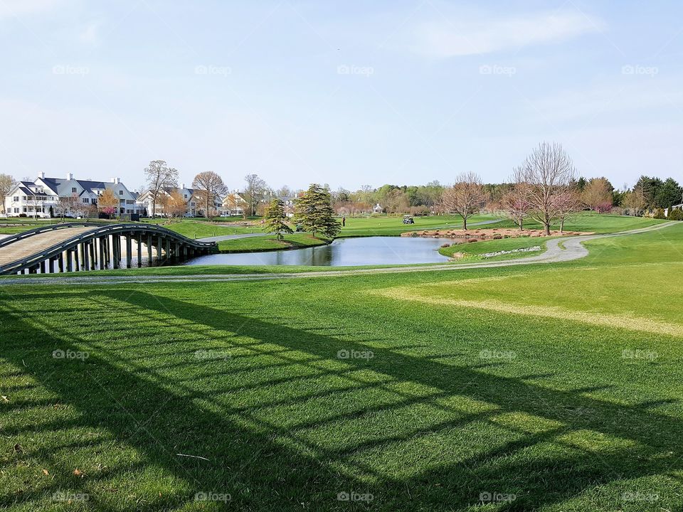 A Spring Day on the Golf Course