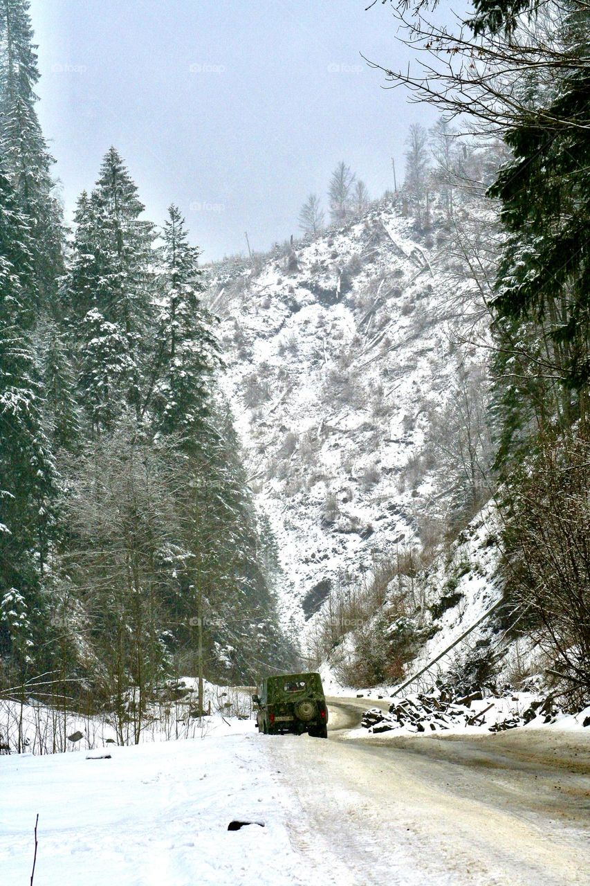 Дорога в горах