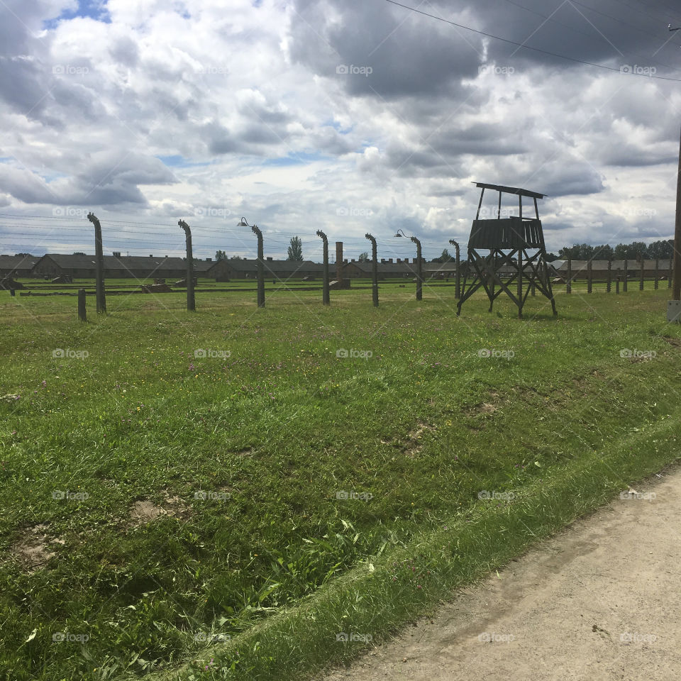 Never have i been so conflicted about a picture.   At once i was taken by the beauty of the moment then slammed by the reality of this historic horrific place.