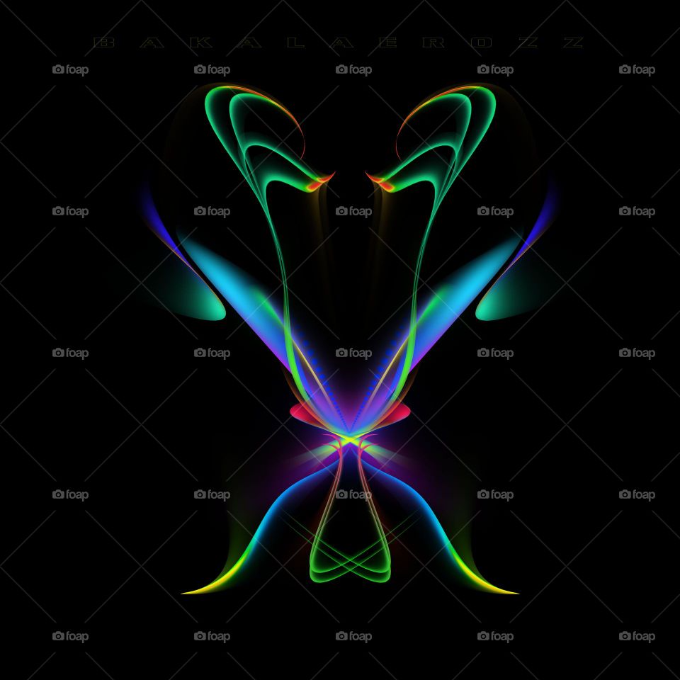 Colorful trippy psychedelic minimalist design art attack making in Photoshop creative director