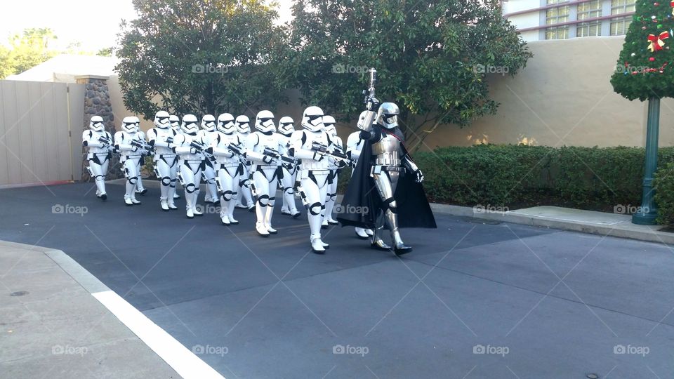 Storm Troopers on the march