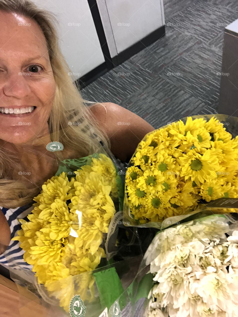 Just me and some daisies