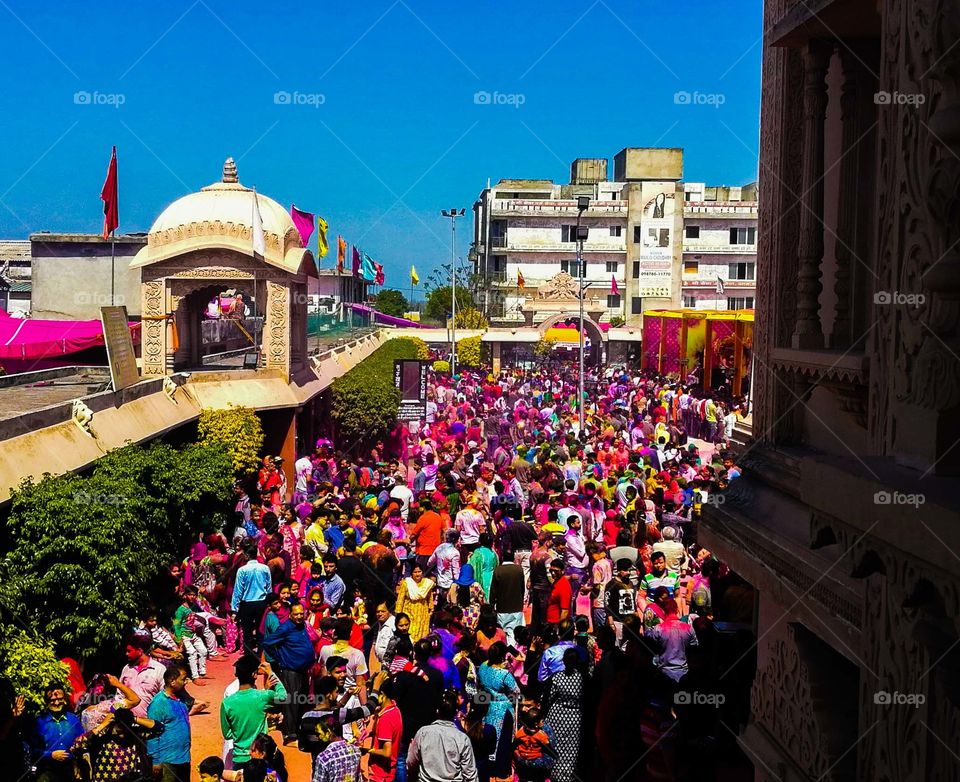 holi in india