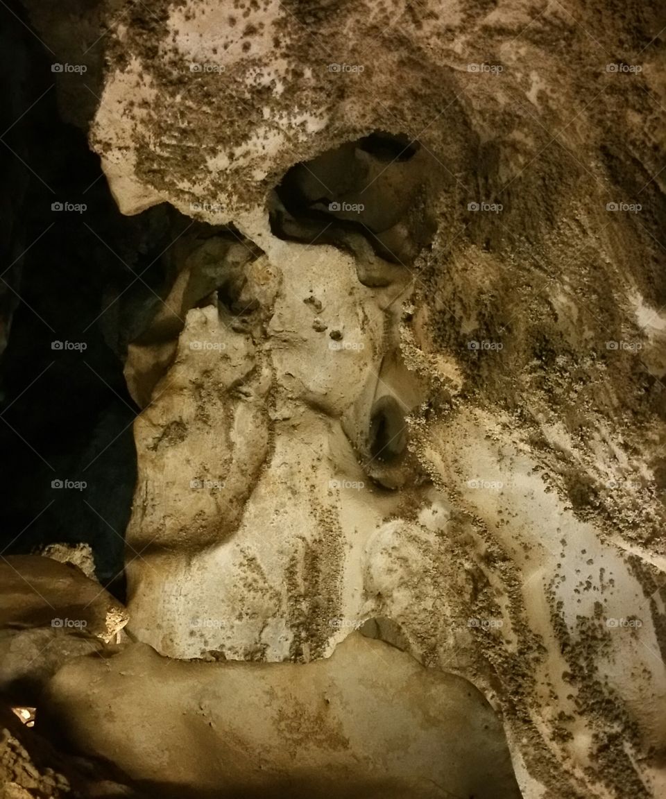 Reminiscent of a human skull.. Carlsbad Caverns is beautiful. 