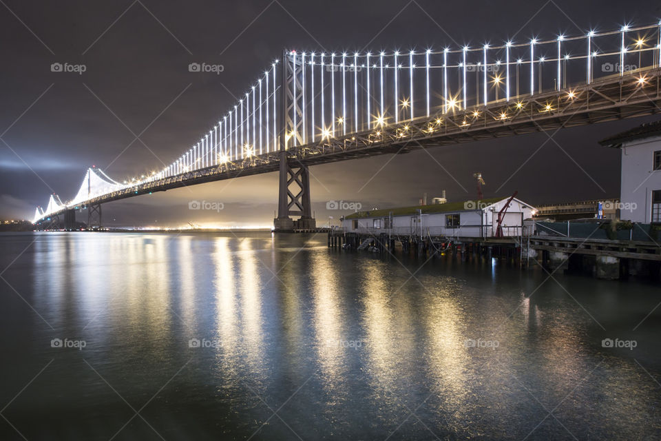 Lights of the Bay Bridge