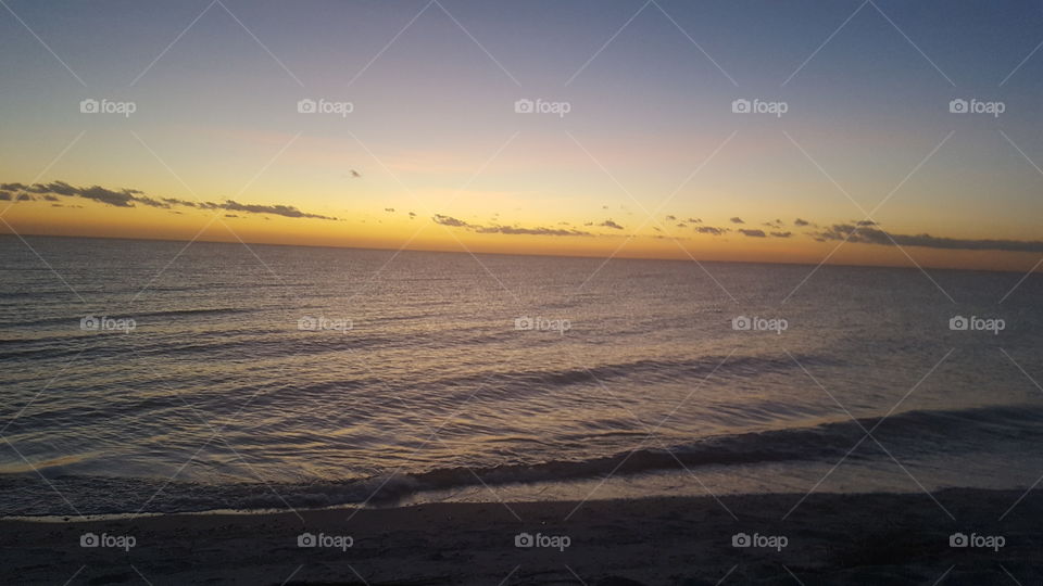 Seashore Sunset