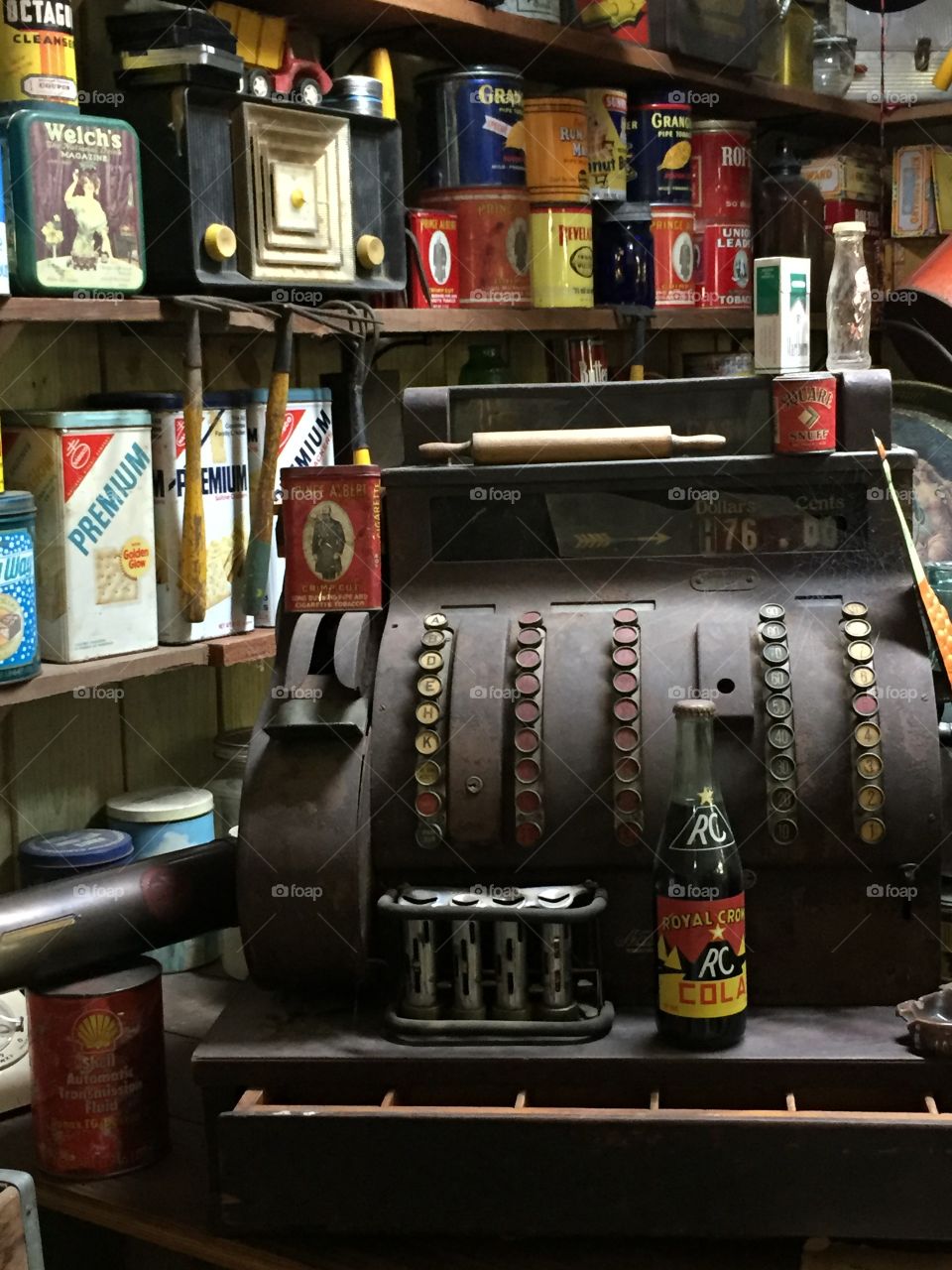Vintage cash register 