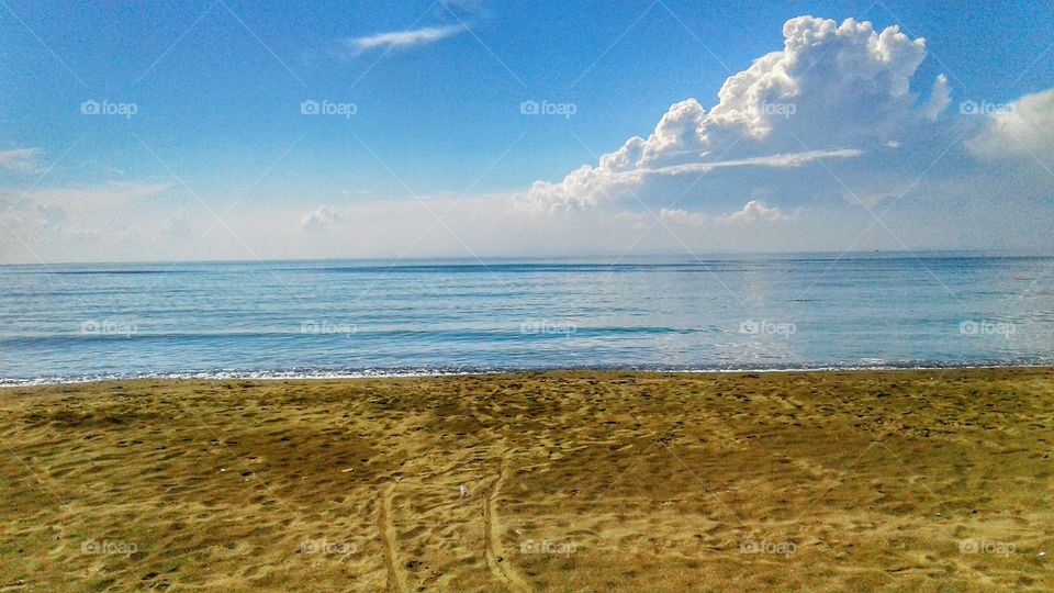 A Beach on sunday
