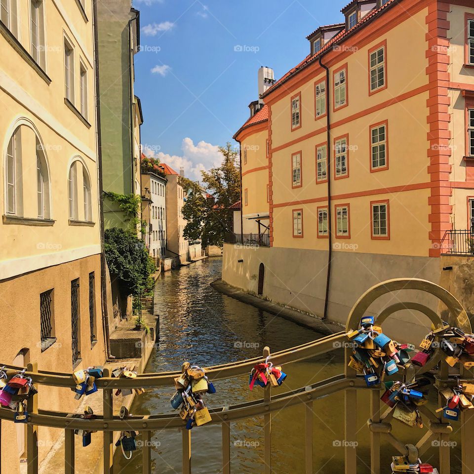 Lock Bridge in Prague