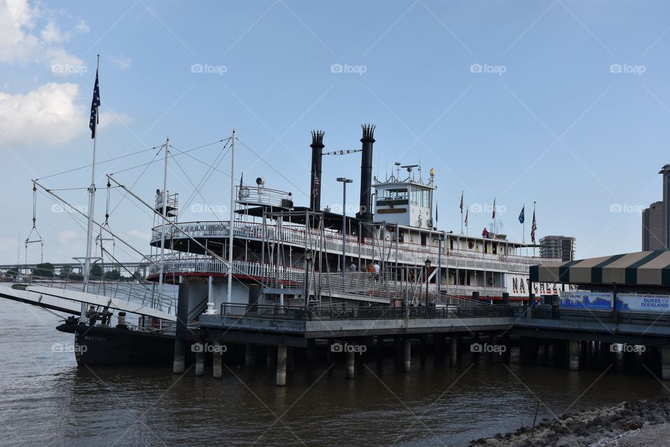 Steamboat Natchez in New Orleans Louisiana