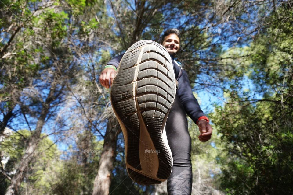 Nature#trees#human#foot#perspective