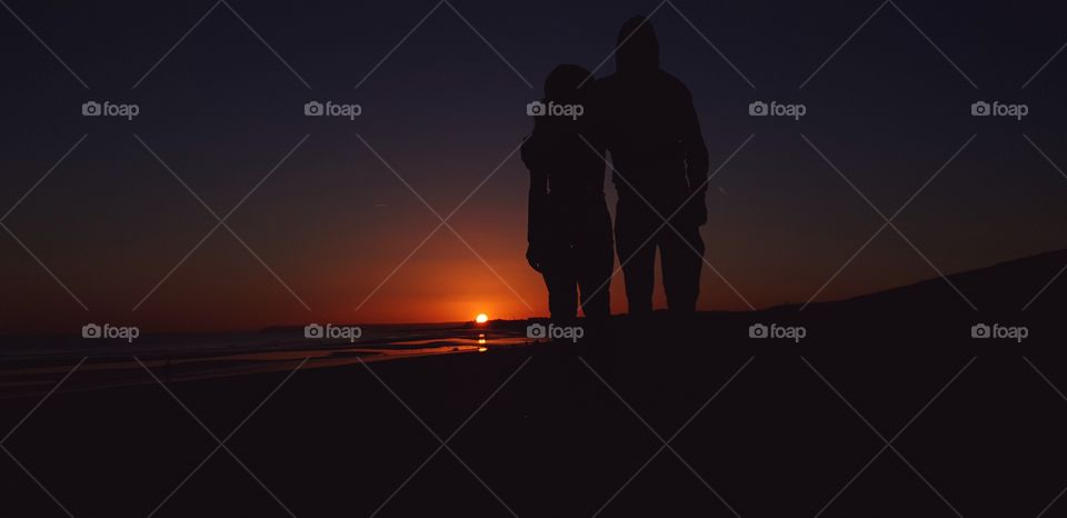 Beautiful shillouete