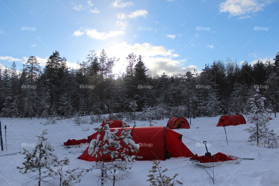 Winter camp