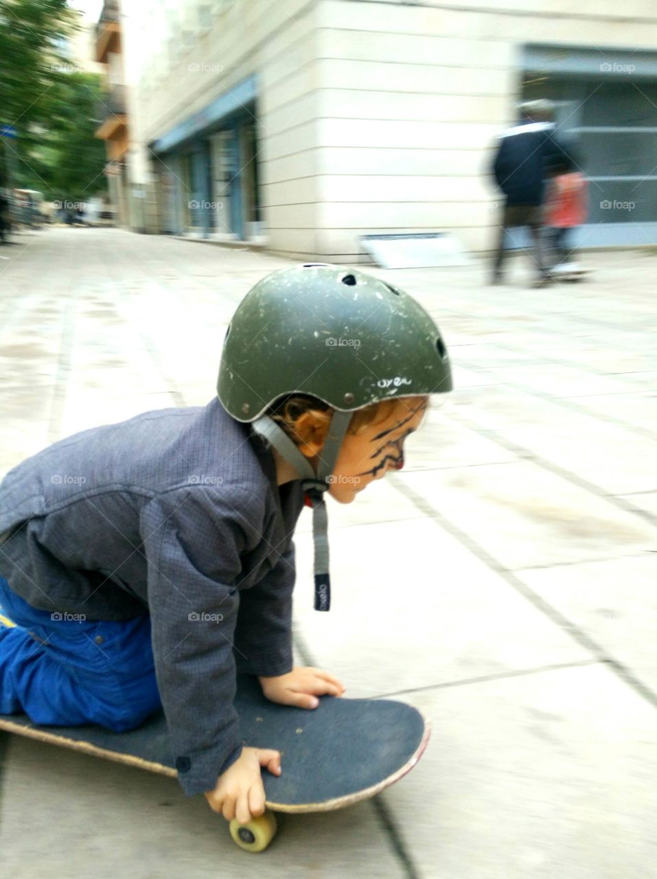 Young Skateboarder in Saint Pere, Barcelona