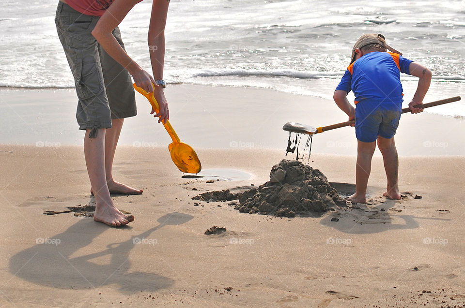 shadow play sand