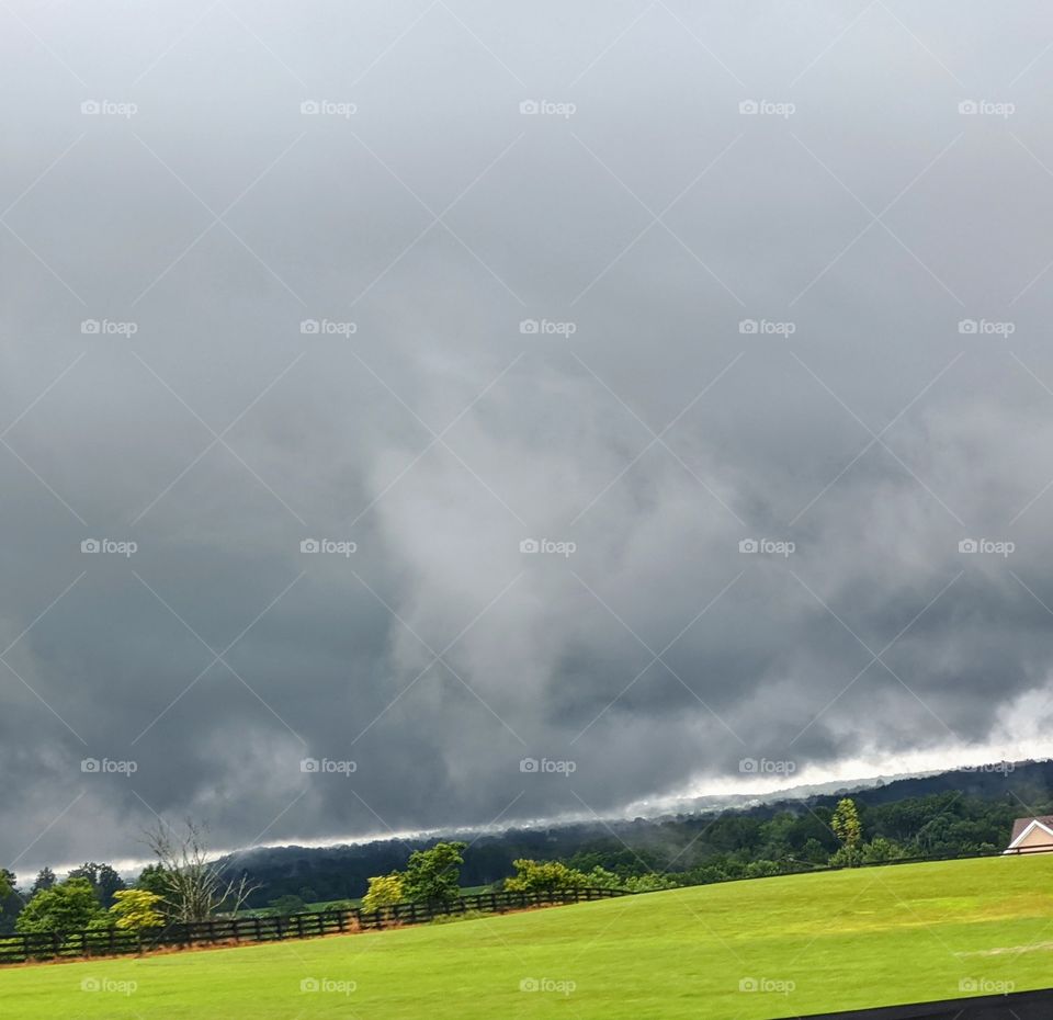 storm clouds