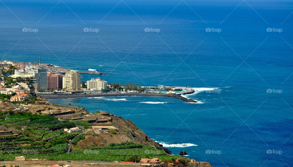 Atlantic Ocean Tenerife island 