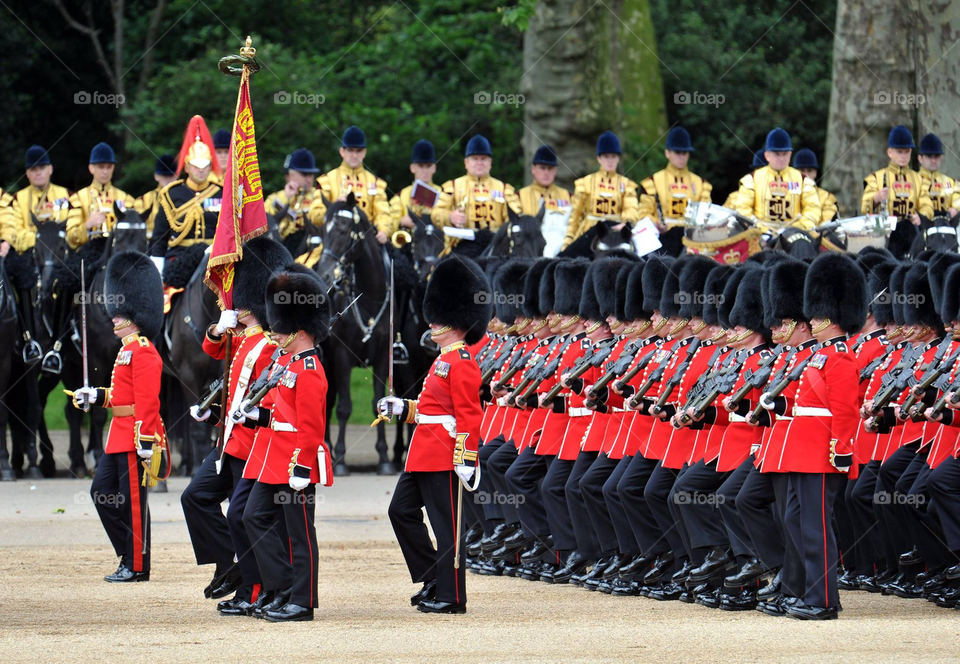 Trooping The Colour 2017 With HM Guards