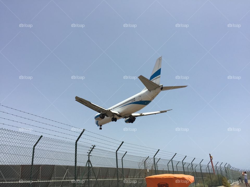 Plane Landing