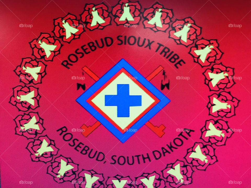 Rosebud Sioux Tribal Flag of the Tribe im from.