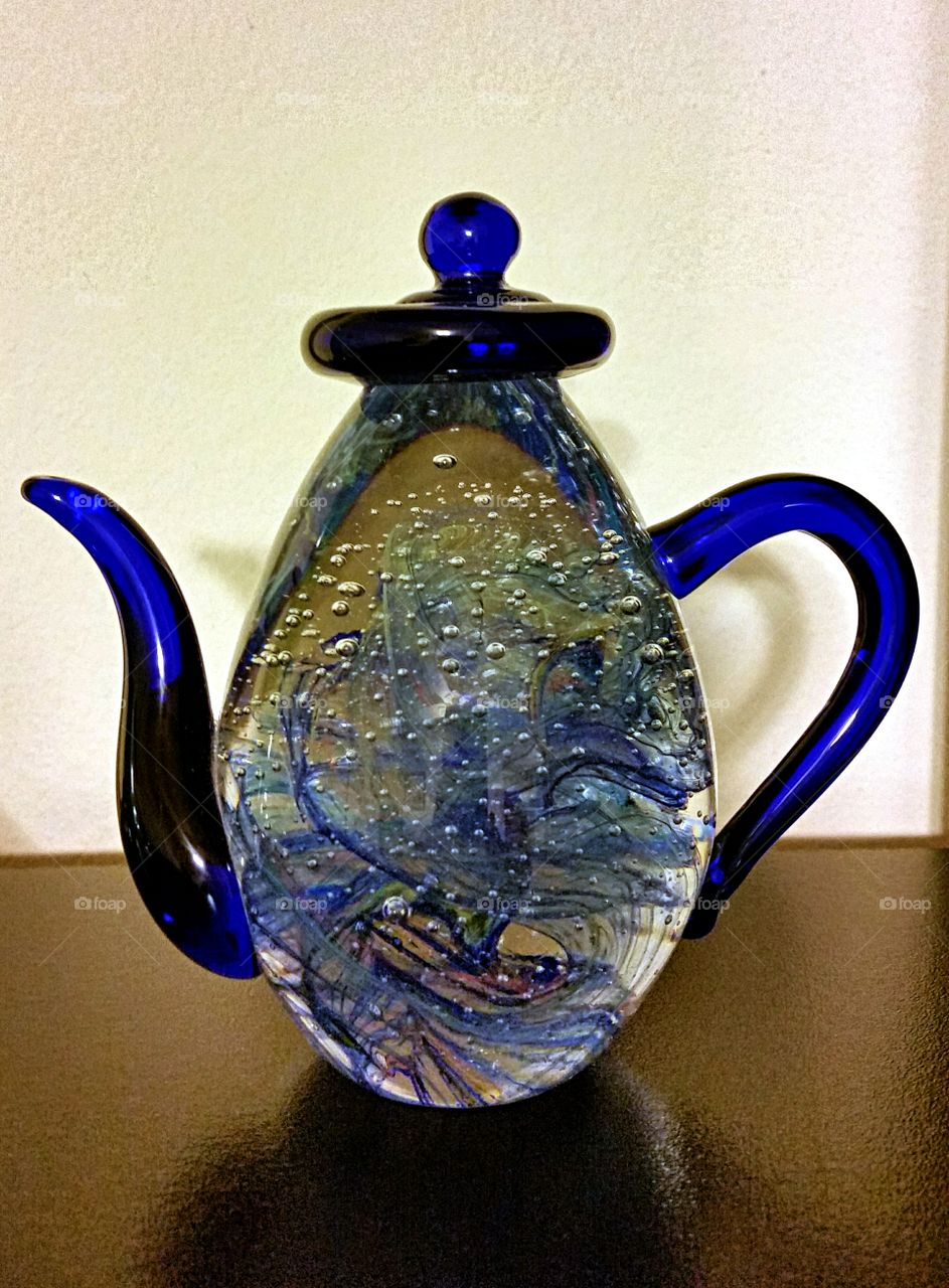 Art Glass Teapot