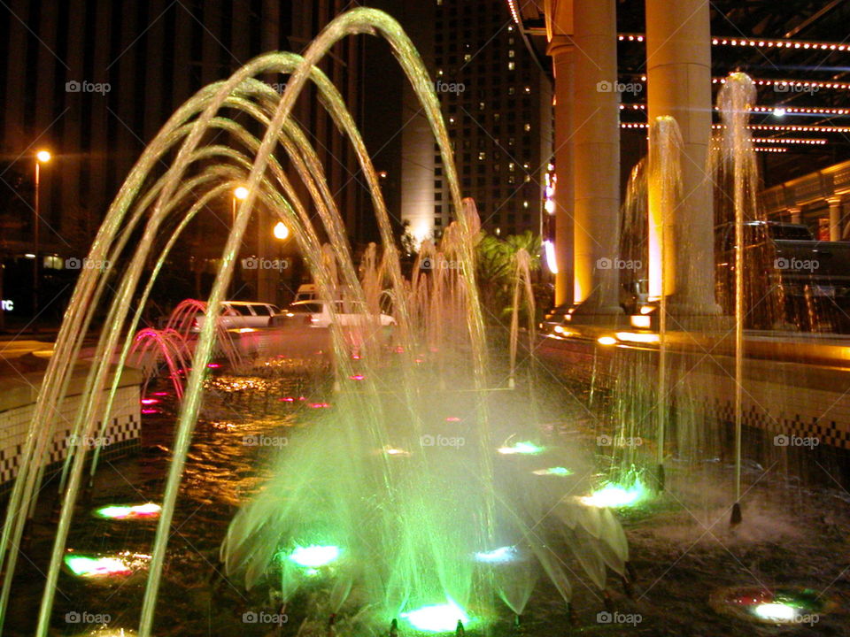 NOLA Harrahs fountain 