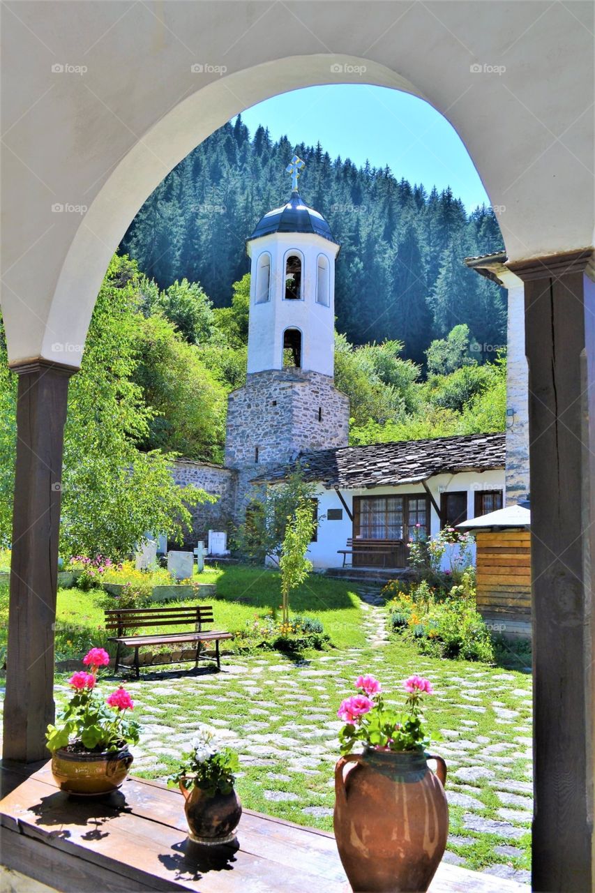 Spring in the monastery