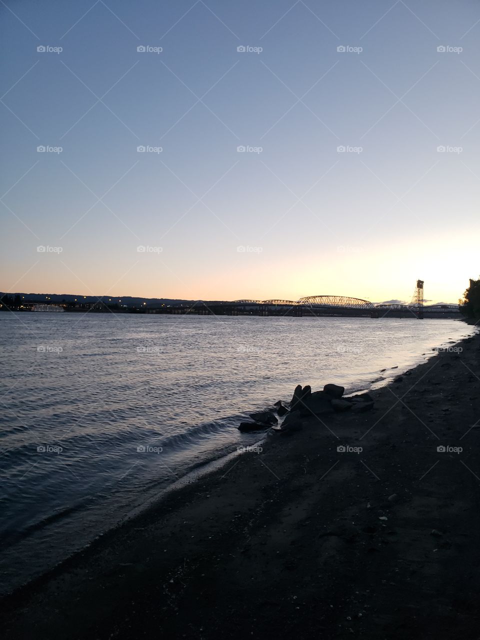 Columbia River sunset