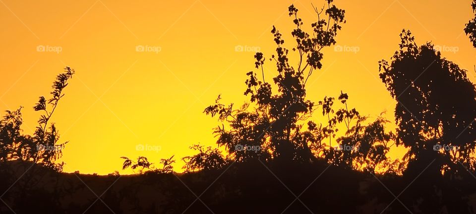Sunset over Temecula