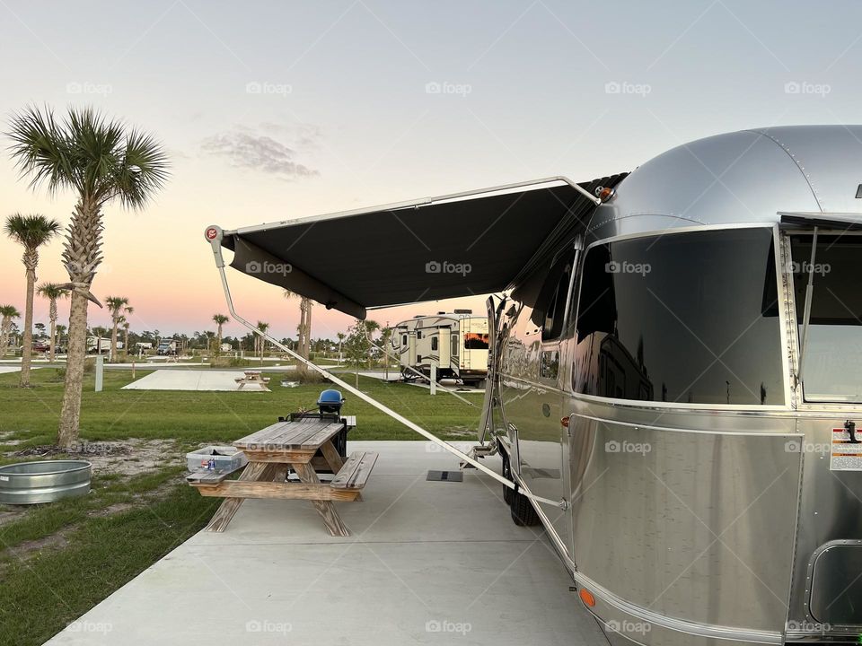 Shining in the Florida sunset 