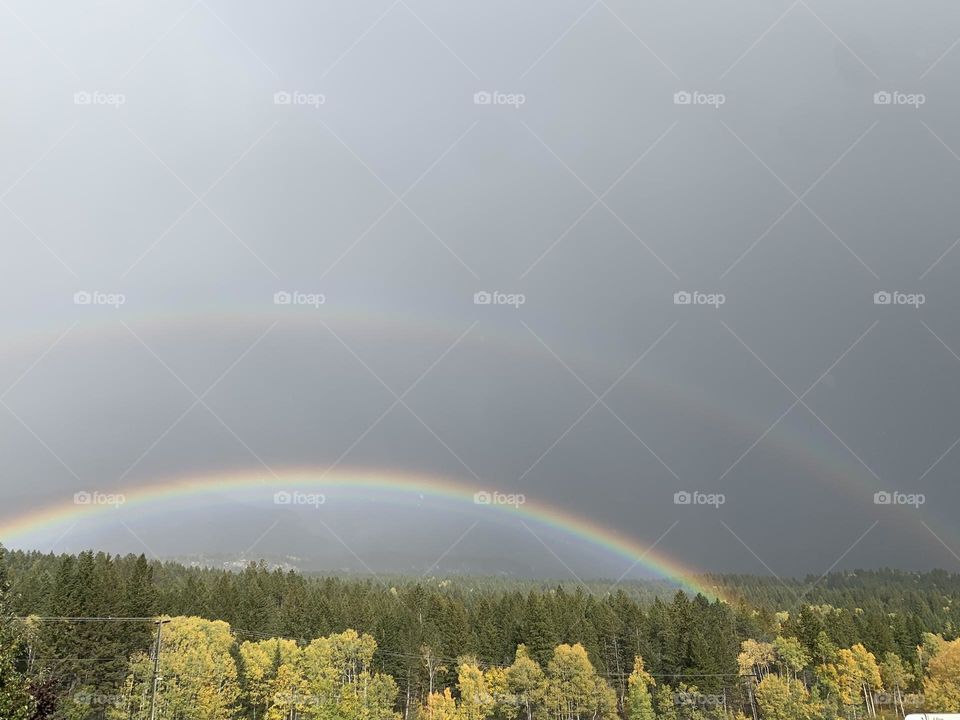 Double rainbow