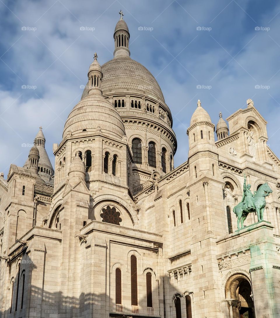 The Basilica of the Sacred Heart of Paris, France