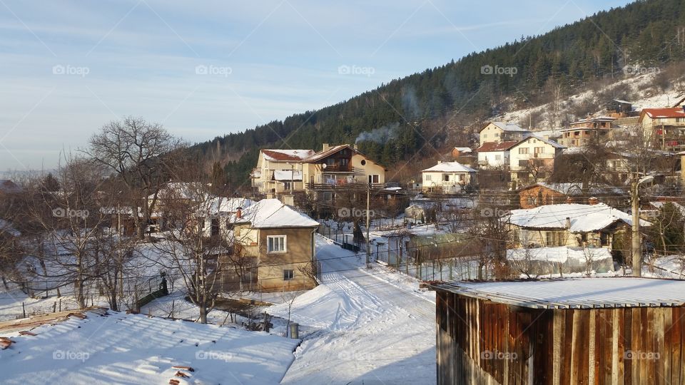 Snow, Winter, House, No Person, Cold