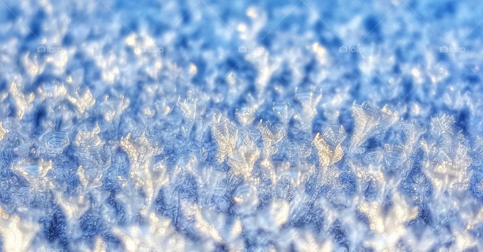 Ice crystals